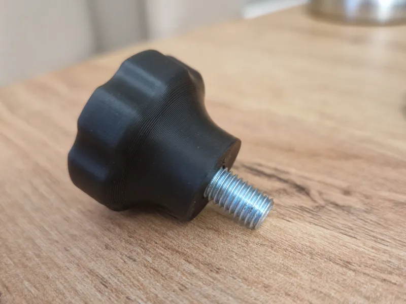 Handle, head, hand twist screw M8