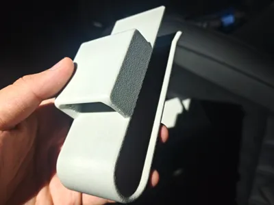 Sun Visor Walkie-Talkie Mount