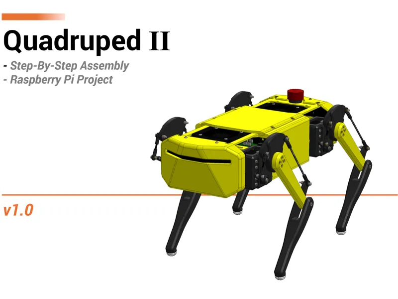 Quadruped V1.0 w/ Code