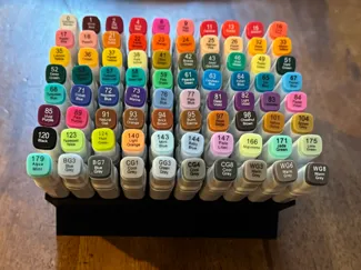 Desktop Marker Holder 80 slot