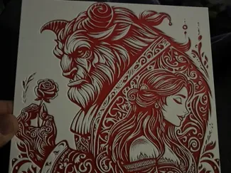 Beauty and the Beast Hueforge
