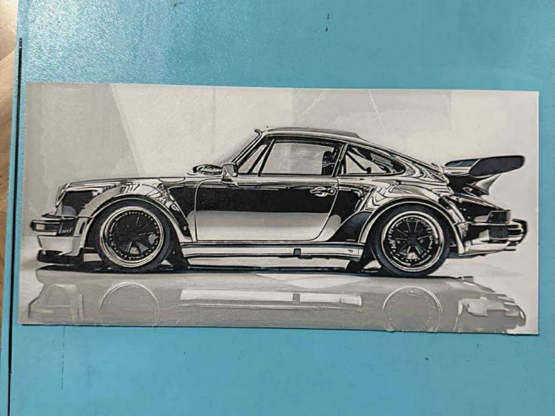 Porsche 911 Hueforge
