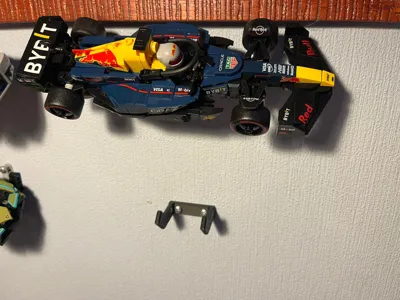 Speed Champions F1 wall mount display