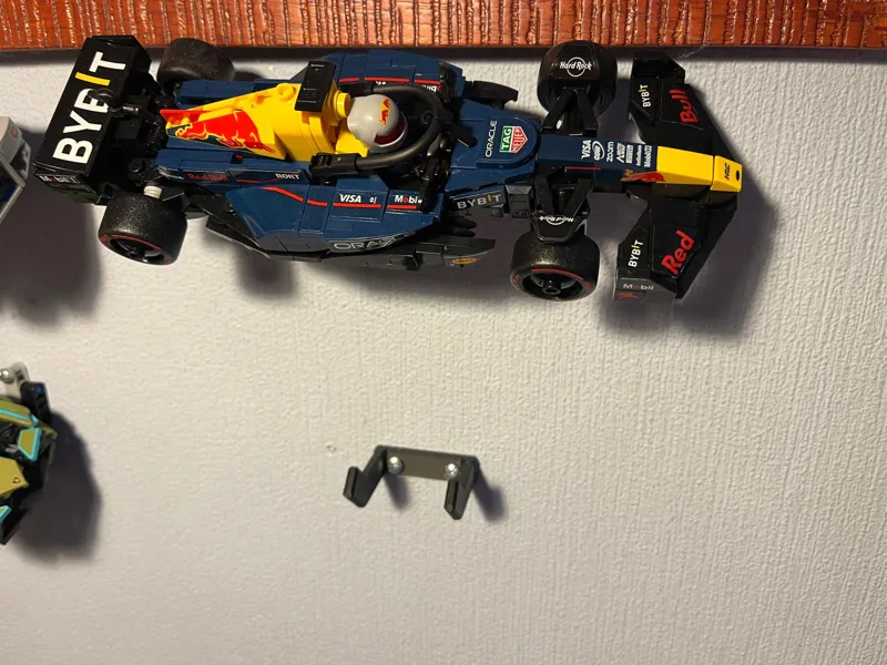 Speed Champions F1 wall mount display