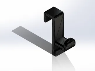 Door Hook for Clothes and Towels 15mm