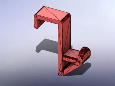 Door Hook for Clothes and Towels 20mm