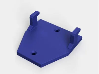 Traxxas Slash 4x4, Rustler 4x4 Wall Mount, Short