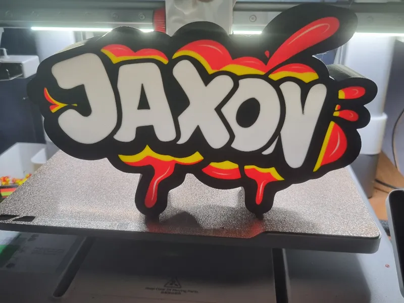 jaxon name light box