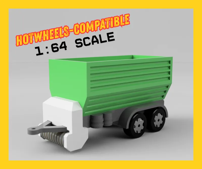 Tractor Trialer Loader Wagon 1:64 + multicolor