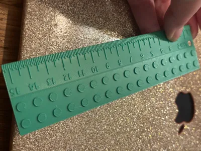 brick ruler for kids