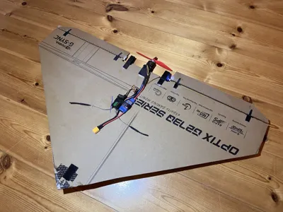Rc cardboard plane parts