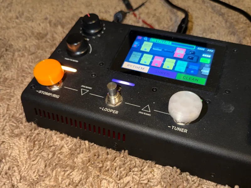 Guitar Pedal Topper