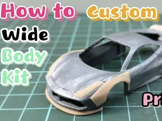 Wide body body panel