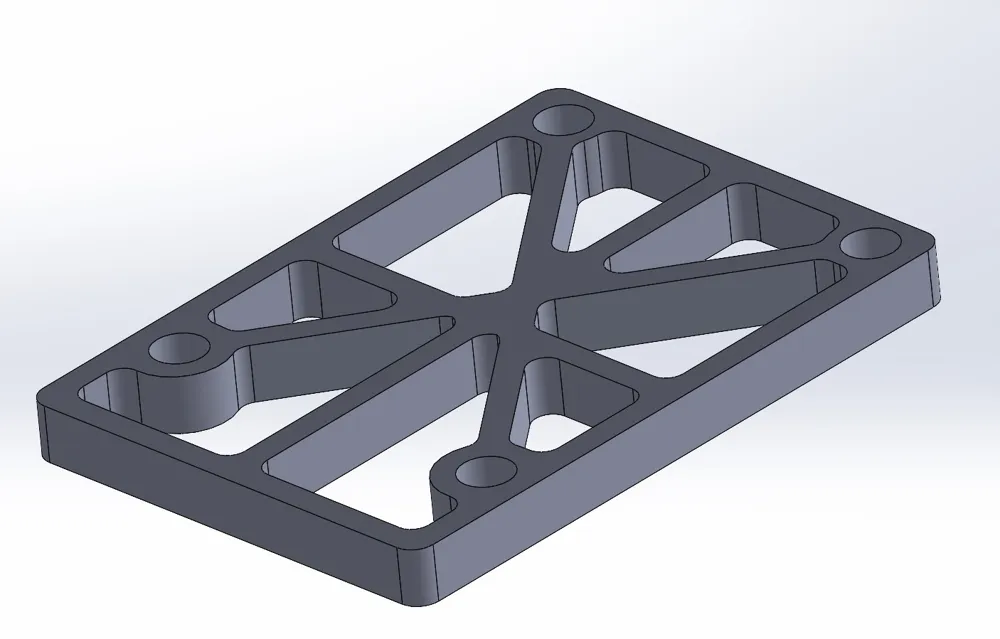 Skateboard Riser Stl Skateboard Truck Risers Remixed by Dave MakerWorld: Download Free 3D Models