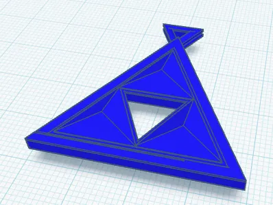 Fancy Triforce Pendant