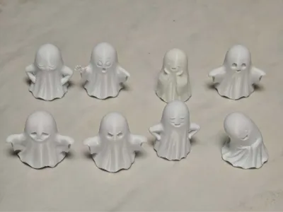 Cute Little Ghosts