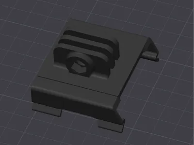 DJI AVATA 1 top mount action camera bracket for nano