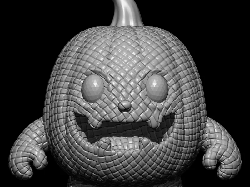 Halloween pumpkin Model