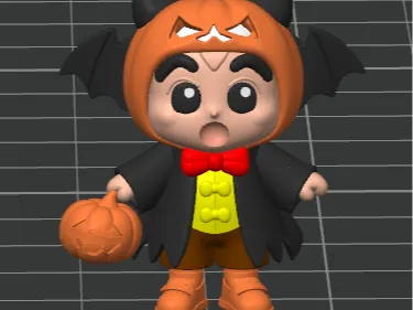 万圣节小恶魔蜡笔小新