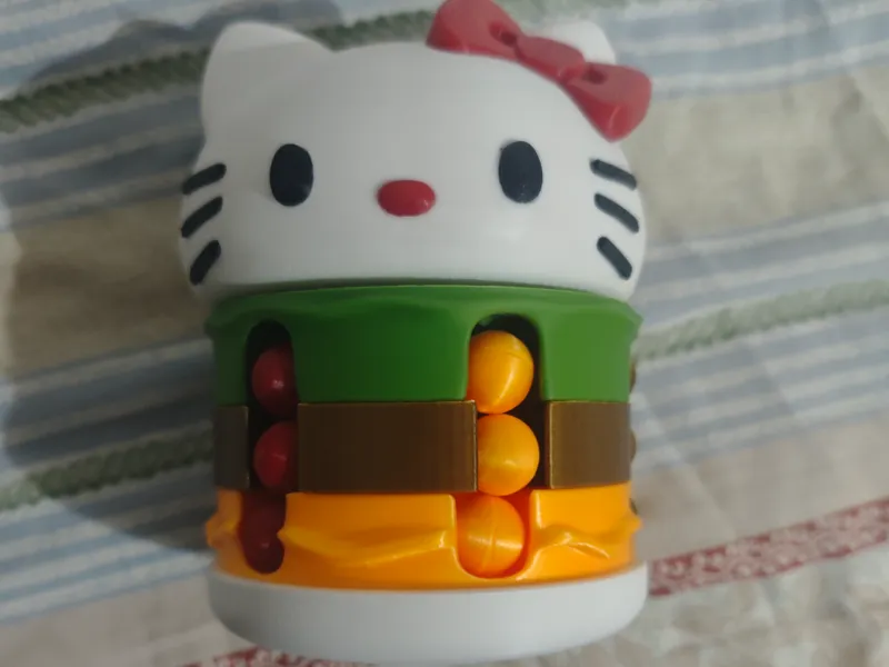 kitty魔方调料盒