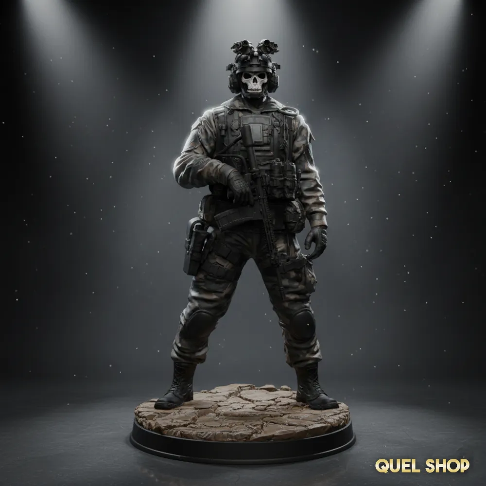 Ghost N Cod Ghost (CoD) - Free 3D Print Model - MakerWorld