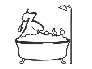 La Linea - Time to wash up!