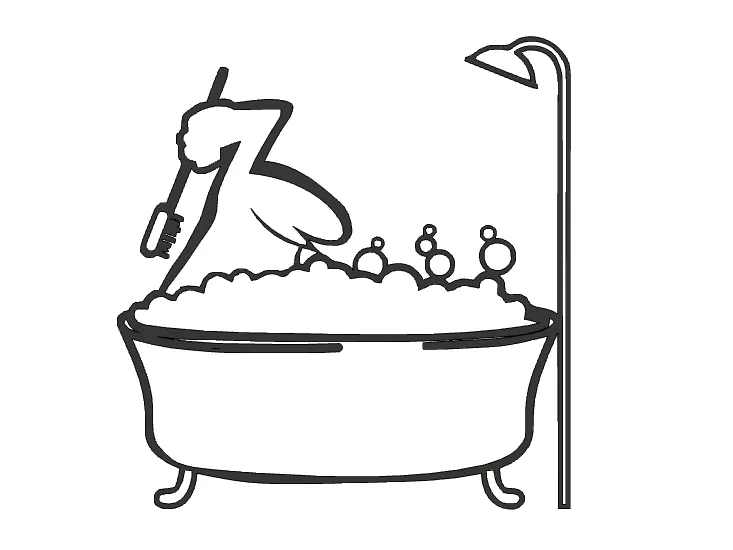La Linea - Time to wash up!
