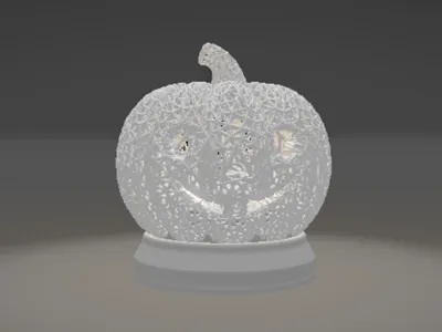 Hallow Lamp Pumpkin