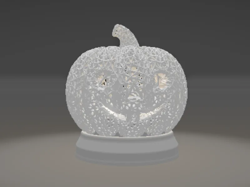 Hallow Lamp Pumpkin