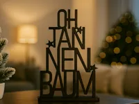 Décoration de Noël « Oh Tannenbaum » — photo 1