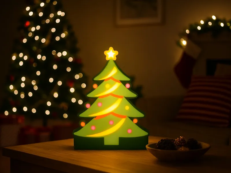 Weihnachtsbaum Lichtbox