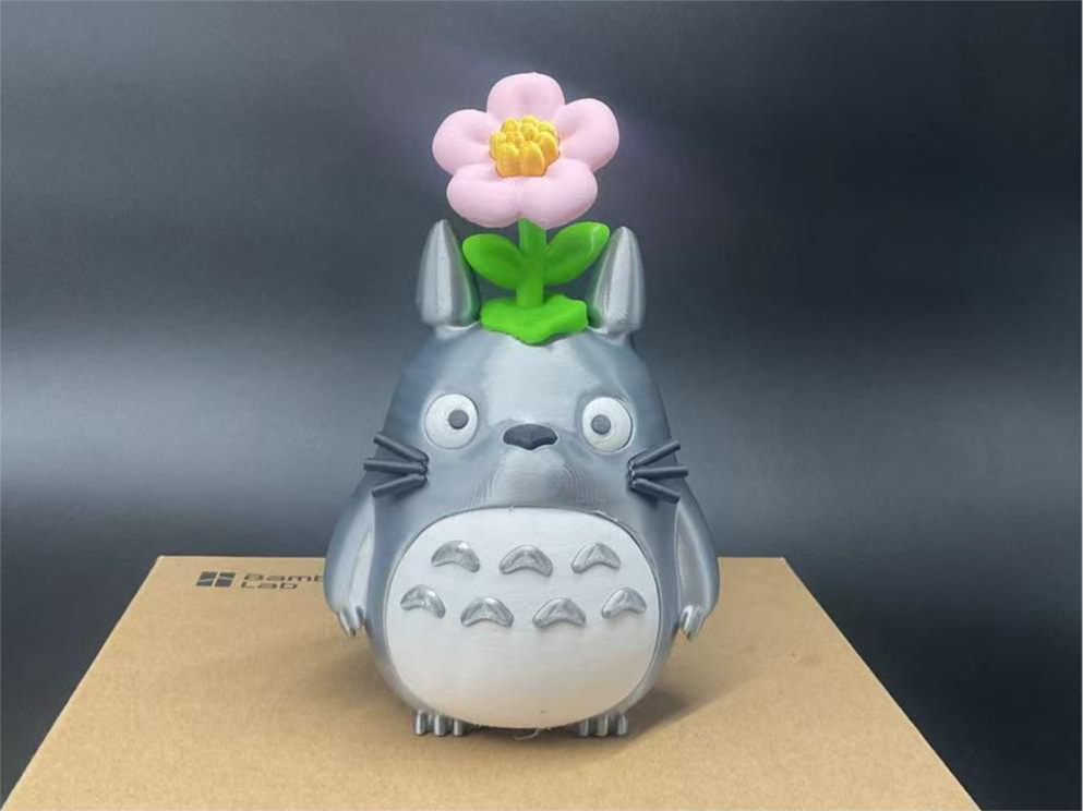 龙猫拆件分色