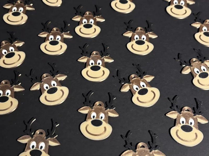 Keychain reindeer