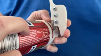 Soda can slicer