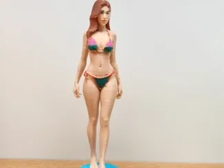 比基尼美女