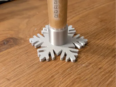 Snowflake Candle Holder