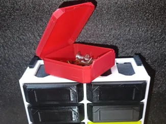 Regal für Clamshell Parts Box