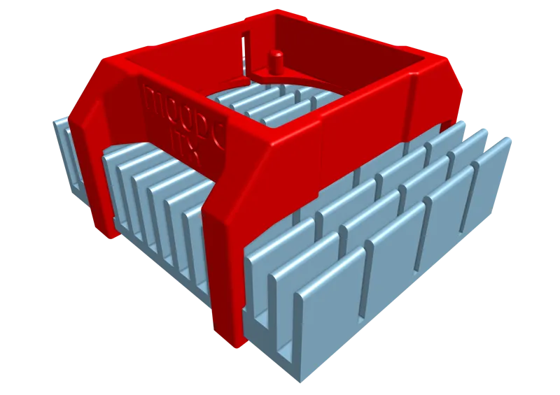 N100DC-ITX Fan Mount