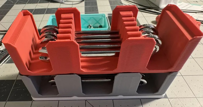 Gridfinity Wrench Holder