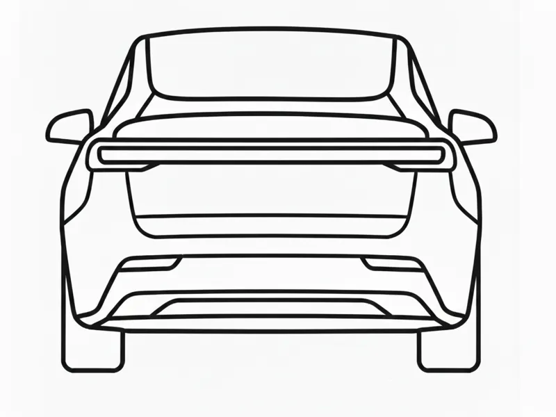 Tesla Model Y Juniper back design