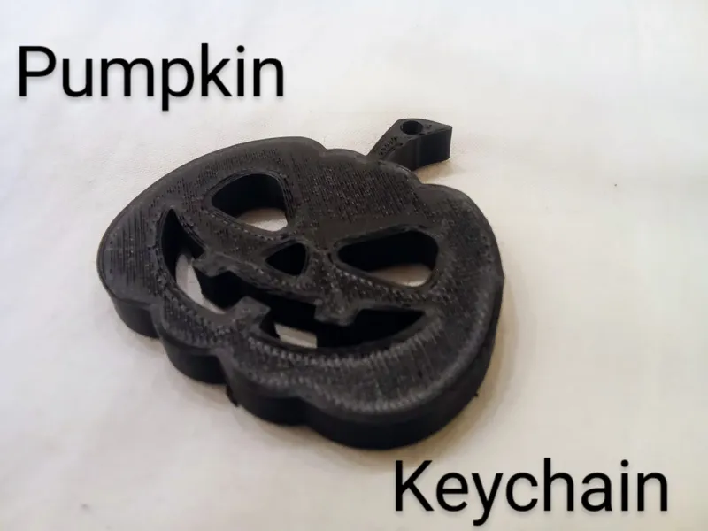 Pumpkin Keychain