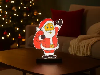 Weihnachtsmann Lichtbox