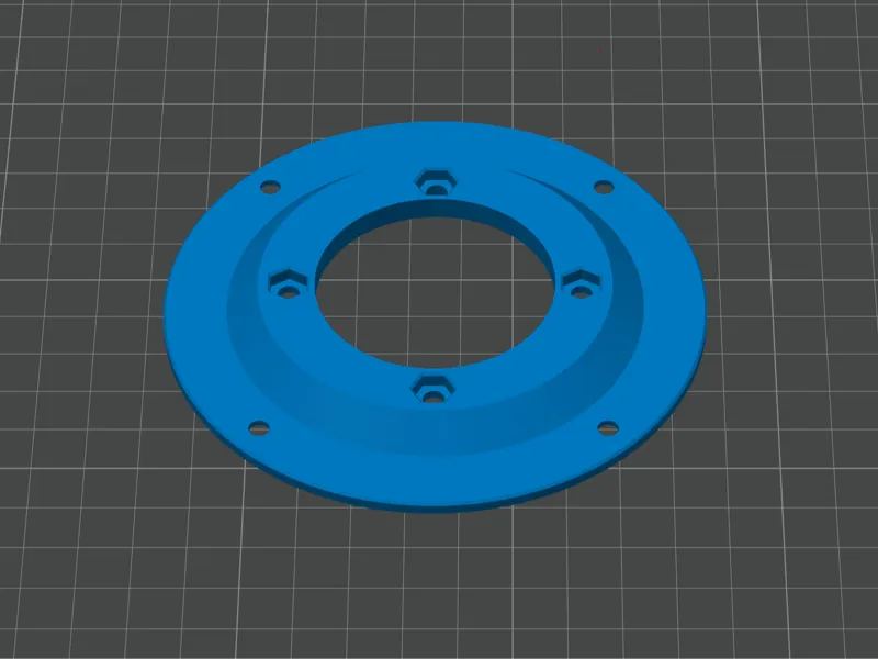 Adapter Plate Dayton Audio ND25FW-ND25FA  (104mm)