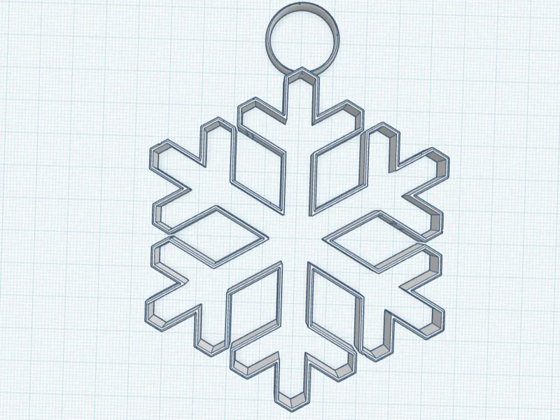 Adorno De Copo De Nieve
