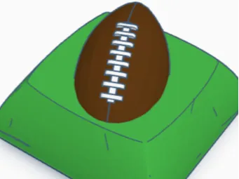 Football Keycap