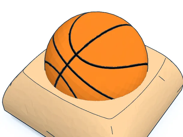 Basketball Keycap