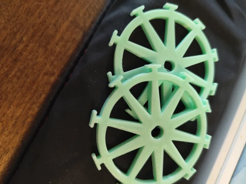 FTC Rubber band intake wheel + d-shaft connector