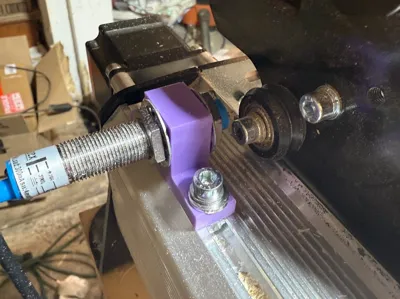 Longmill MK2 Y Rail Inductive Sensor Mount
