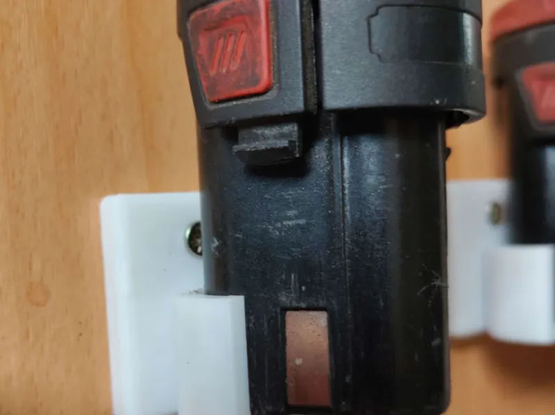 x12 Parkside battery holder - uchwyt x12 parkside