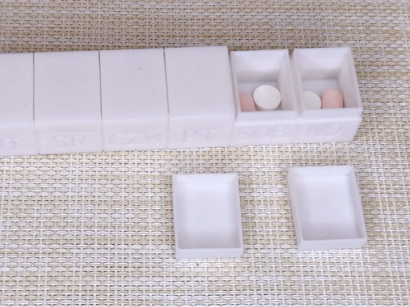 7 day medicine boxes - Pudełka na leki 7 dni